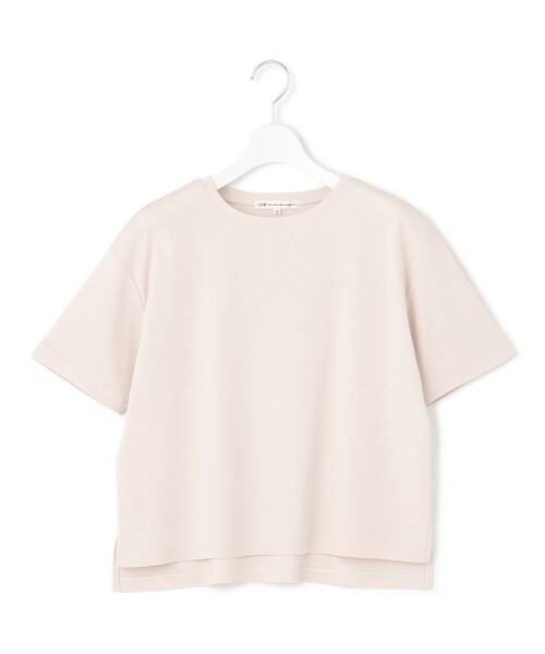 23区(ニジュウサンク)の「【速乾性/汗じみ防止】半袖 クロップド IT Tシャツ(Tシャツ/カットソー・レディース・ベージュ系/スカイブルー系/ダークブラウン系/ホワイト系/ライトオレンジ系・38)」の12枚目の写真