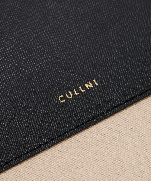 CULLNI（クルニ）の「【CULLNI】別注Leather Pocket Canvas Eco Tote（トートバッグ・メンズ・グレー/ブラック/ベージュ・フリー）」の15枚目の写真