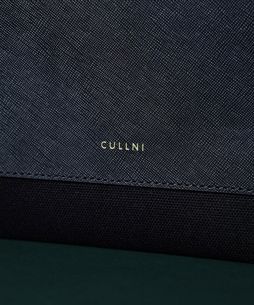 CULLNI(クルニ)の「【CULLNI】別注Leather Pocket Canvas Eco Tote(トートバッグ・メンズ・グレー/ブラック/ベージュ・フリー)」の15枚目の写真