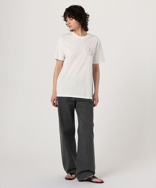 LISA KING(リサ キング)の「LISA KING 0000 ハーフスリーブプルオーバー(Tシャツ/カットソー・レディース・ホワイト系その他・S)」の2枚目の写真
