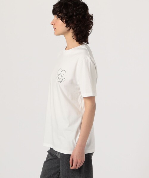LISA KING(リサ キング)の「LISA KING 0000 ハーフスリーブプルオーバー(Tシャツ/カットソー・レディース・ホワイト系その他・S)」の4枚目の写真