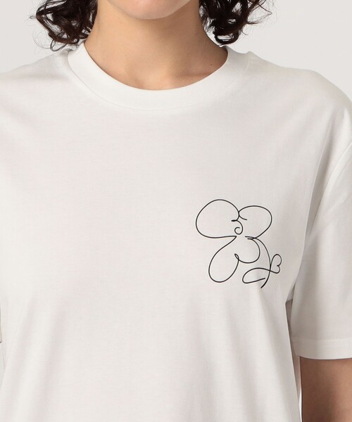 LISA KING(リサ キング)の「LISA KING 0000 ハーフスリーブプルオーバー(Tシャツ/カットソー・レディース・ホワイト系その他・S)」の6枚目の写真