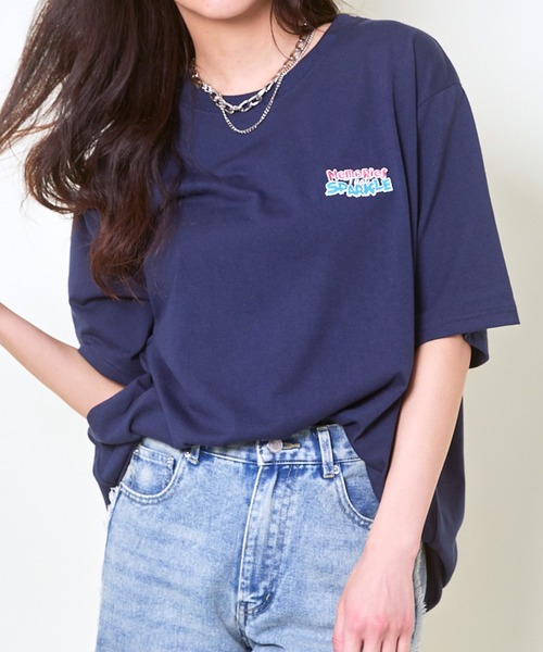 セール】アソートロゴ刺繍ptTシャツ（Tシャツ/カットソー