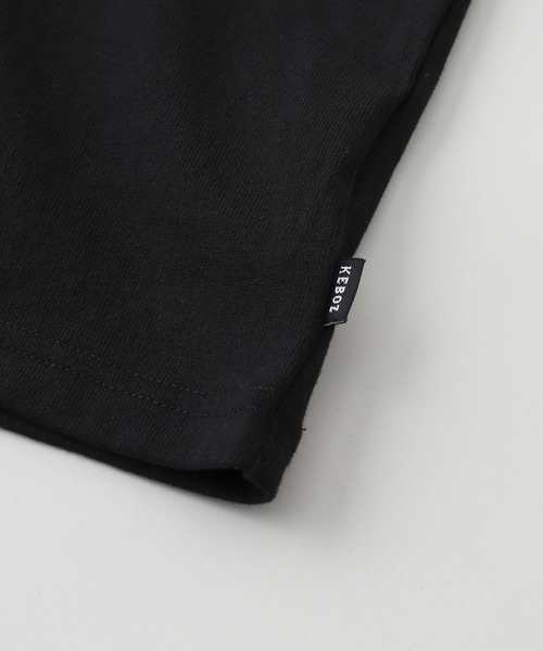 KEBOZ（ケボズ）の「KEBOZ/ケボズ ICON LOGO S/S TEE（Tシャツ/カットソー・メンズ・ブラック/ホワイト/ブルー・LARGE/MEDIUM）」の4枚目の写真