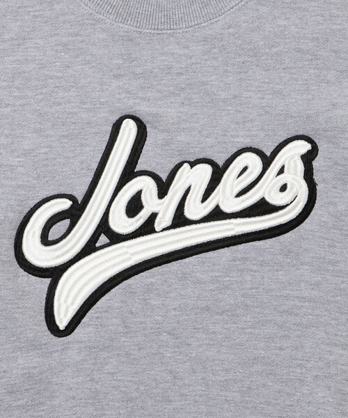 JONES(ジョーンズ)の「【JONESコラボ】フロントロゴスウェットプルオーバー(スウェット・メンズ・ネイビー/グレー・L/M)」の9枚目の写真