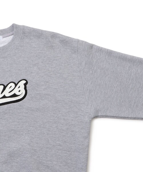 JONES(ジョーンズ)の「【JONESコラボ】フロントロゴスウェットプルオーバー(スウェット・メンズ・ネイビー/グレー・L/M)」の8枚目の写真