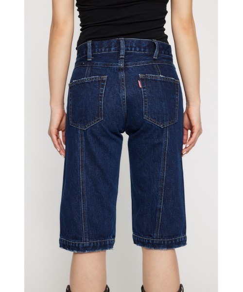 LAGUA GEM(ラグアジェム)の「ZIP POINT CROPPED デニム(デニムパンツ・レディース・ブルー/ブラック・X-SMALL/SMALL/MEDIUM)」の12枚目の写真