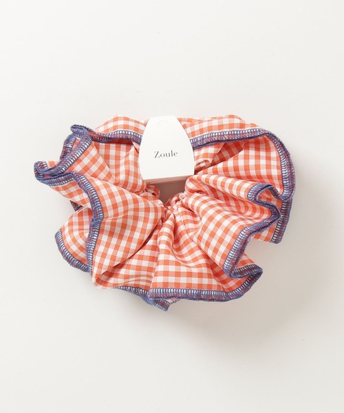 Zoule ゾーラ：ginghaam chouchou シュシュ（シュシュ）｜Zoule