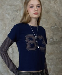L13 STRIPE T-SHIRT
