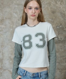 LARTIGENT | L13 STRIPE T-SHIRT(Tシャツ/カットソー)