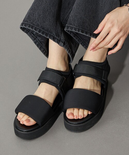 CITEN(シテン)の「<CITEN>ネオプレーンテープサンダル(サンダル・レディース・ライトグレー/ブラック・M/S/L)」の18枚目の写真