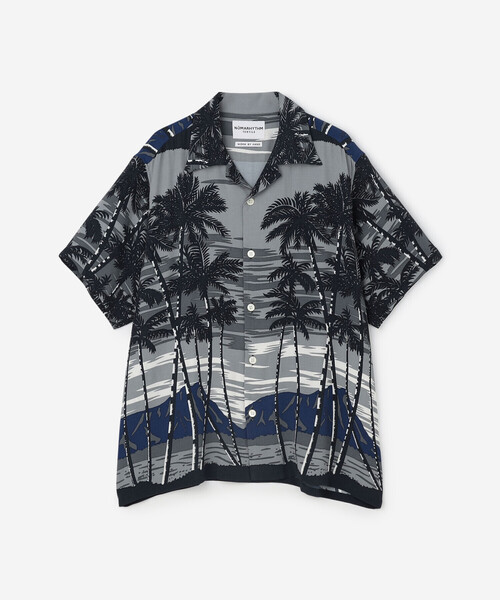 サマーセール❗MWS半袖シャツ 門倉太久斗/22世紀ジェダイ slash shirt blue / TXA-TENGA by