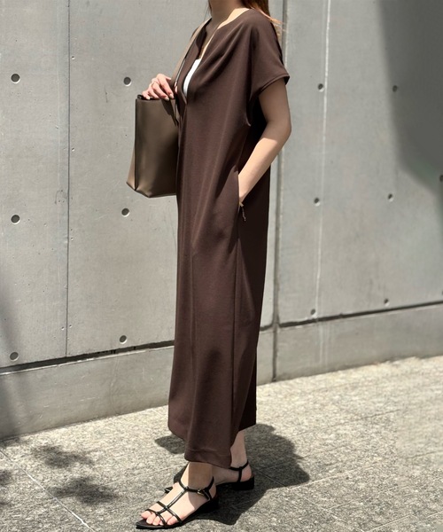 完売新品emma cookエマクックの羽ワンピースsacai sacai サカイ Pre Sponge Sweat X Ma-1 Dress デザインドレス