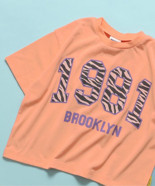 BREEZE（ブリーズ）の「【吸水速乾】EASYドライ バリエーション半袖Tシャツ（Tシャツ/カットソー・キッズ・グレー/オフホワイト/サックスブルー/グリーン/ピンク/レインボー/ベージュ/チャコール/オレンジ/イエロー・80/90/100/110/120/130/140）」の9枚目の写真