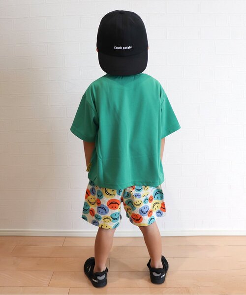 BREEZE（ブリーズ）の「【吸水速乾】EASYドライ バリエーション半袖Tシャツ（Tシャツ/カットソー・キッズ・グレー/オフホワイト/サックスブルー/グリーン/ピンク/レインボー/ベージュ/チャコール/オレンジ/イエロー・80/90/100/110/120/130/140）」の13枚目の写真
