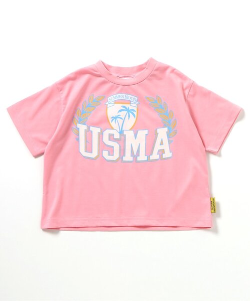 BREEZE（ブリーズ）の「【吸水速乾】EASYドライ バリエーション半袖Tシャツ（Tシャツ/カットソー・キッズ・グレー/オフホワイト/サックスブルー/グリーン/ピンク/レインボー/ベージュ/チャコール/オレンジ/イエロー・80/90/100/110/120/130/140）」の14枚目の写真