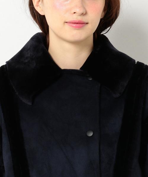 Another Edition(アナザーエディション)の「OKIRAKUフェイクムートンジャケット/BCOKIRAKU FAKE MTN JKT(その他アウター・レディース・ブラック/ネイビー・フリー)」の10枚目の写真