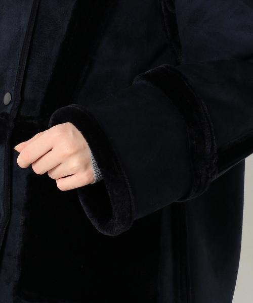 Another Edition(アナザーエディション)の「OKIRAKUフェイクムートンジャケット/BCOKIRAKU FAKE MTN JKT(その他アウター・レディース・ブラック/ネイビー・フリー)」の11枚目の写真