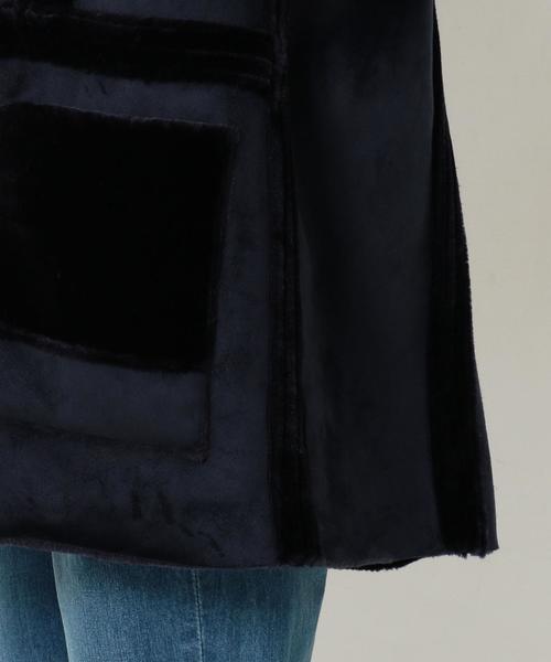 Another Edition(アナザーエディション)の「OKIRAKUフェイクムートンジャケット/BCOKIRAKU FAKE MTN JKT(その他アウター・レディース・ブラック/ネイビー・フリー)」の13枚目の写真