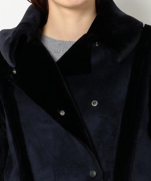Another Edition(アナザーエディション)の「OKIRAKUフェイクムートンジャケット/BCOKIRAKU FAKE MTN JKT(その他アウター・レディース・ブラック/ネイビー・フリー)」の7枚目の写真