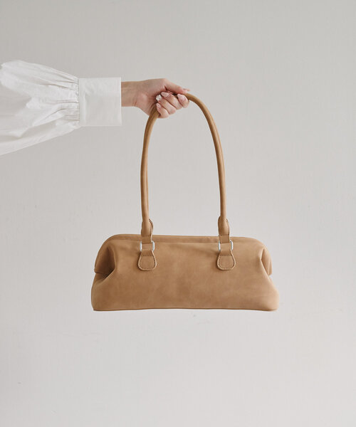 CIAOPANIC TYPY（チャオパニックティピー）の「【よも企画】がま口ボストンBAG（トートバッグ・レディース・ブラック/ベージュ・ONE SIZE）」の13枚目の写真