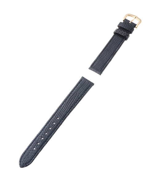 HIROB(ヒロブ)の「lizard leather belt 15mm(アナログ腕時計・レディース・グリーン/キャメル/ブラウン/ネイビー/アイボリー・FREE)」の4枚目の写真
