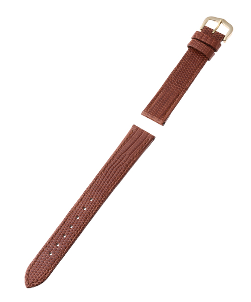 HIROB(ヒロブ)の「lizard leather belt 15mm(アナログ腕時計・レディース・グリーン/キャメル/ブラウン/ネイビー/アイボリー・FREE)」の5枚目の写真
