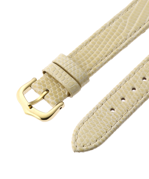 HIROB(ヒロブ)の「lizard leather belt 15mm(アナログ腕時計・レディース・グリーン/キャメル/ブラウン/ネイビー/アイボリー・FREE)」の9枚目の写真
