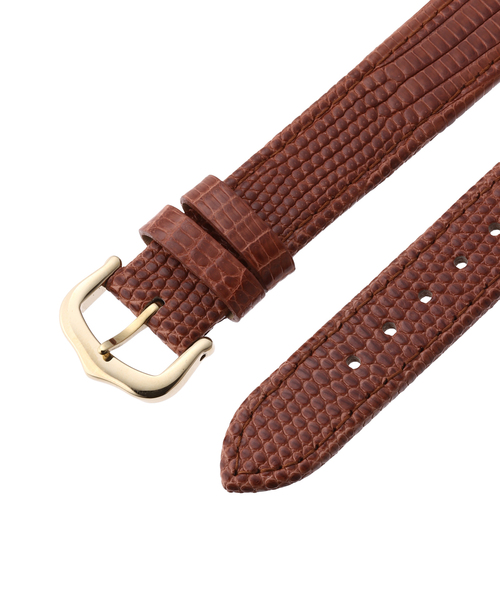 HIROB(ヒロブ)の「lizard leather belt 15mm(アナログ腕時計・レディース・グリーン/キャメル/ブラウン/ネイビー/アイボリー・FREE)」の11枚目の写真