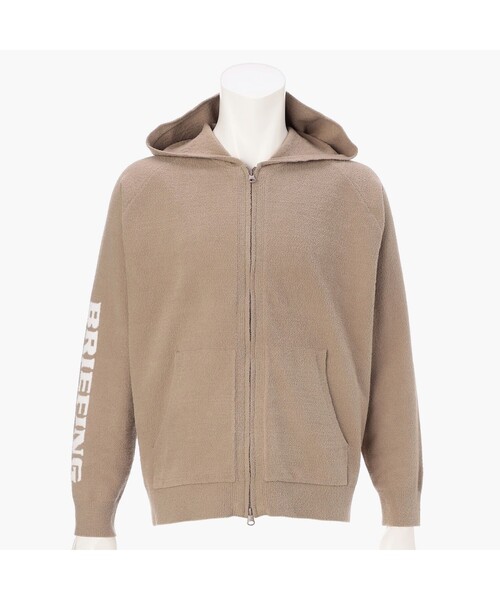 BRIEFING(ブリーフィング)の「LW RELAXED KNIT PARKA(ブルゾン・メンズ・ブラック/ベージュ/ブルーグレー・L/M/S)」の3枚目の写真