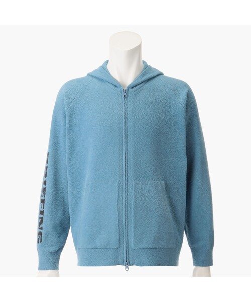 BRIEFING(ブリーフィング)の「LW RELAXED KNIT PARKA(ブルゾン・メンズ・ブラック/ベージュ/ブルーグレー・L/M/S)」の1枚目の写真