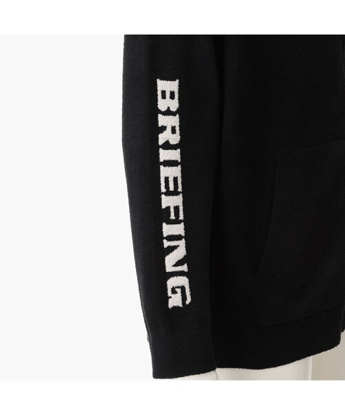 BRIEFING(ブリーフィング)の「LW RELAXED KNIT PARKA(ブルゾン・メンズ・ブラック/ベージュ/ブルーグレー・L/M/S)」の10枚目の写真