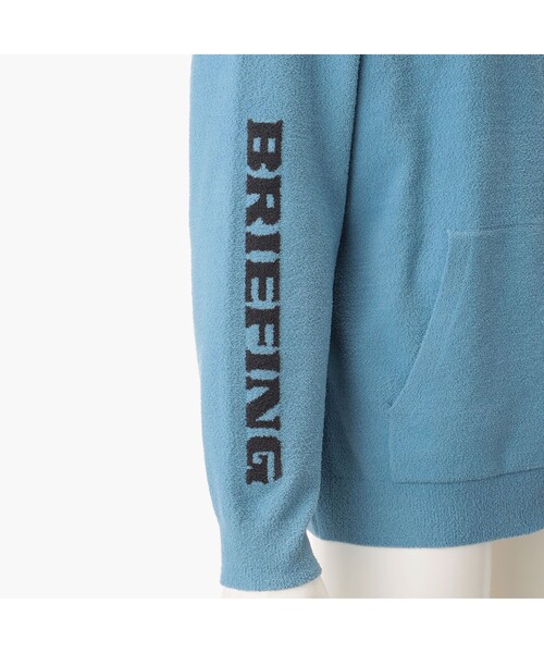 BRIEFING(ブリーフィング)の「LW RELAXED KNIT PARKA(ブルゾン・メンズ・ブラック/ベージュ/ブルーグレー・L/M/S)」の18枚目の写真