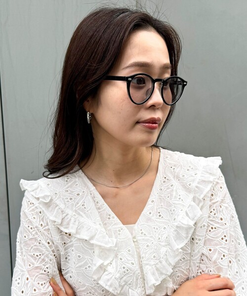 fredy emue（フレディエミュ）の「調光レンズセルラウンドサングラス（サングラス・レディース・ブラウン系その他/ブラック・FREE）」の8枚目の写真