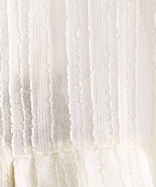 RAGEBLUE（レイジブルー）の「フリンジデザイン/シアールーズテーラードジャケット（テーラードジャケット・レディース・ホワイト/ブラック・FREE）」の22枚目の写真