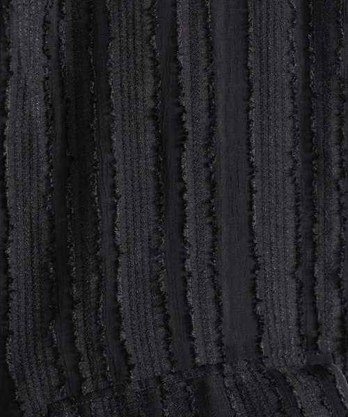 RAGEBLUE（レイジブルー）の「フリンジデザイン/シアールーズテーラードジャケット（テーラードジャケット・レディース・ホワイト/ブラック・FREE）」の21枚目の写真