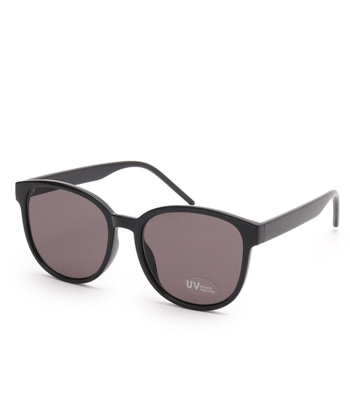 SHOO・LA・RUE（シューラルー）の「ビッグフレームサングラス（サングラス・レディース・ブラック/ライトグリーン/ダークブラウン・00）」の2枚目の写真