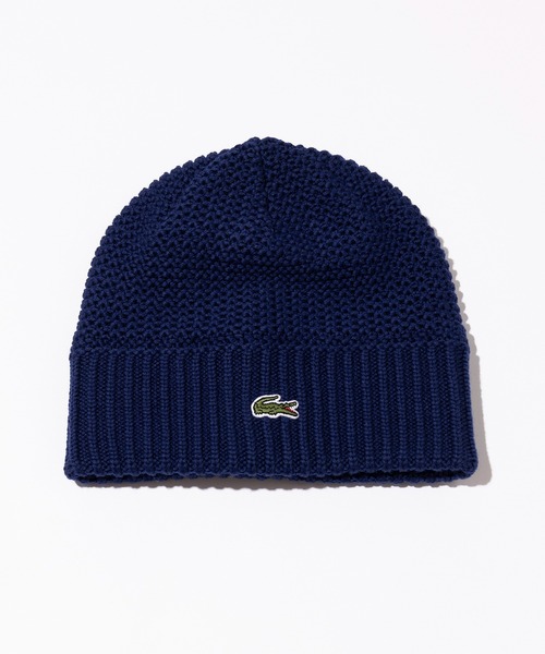LACOSTE(ラコステ)の「【LACOSTE】KNIT WATCH(ニットキャップ/ビーニー・メンズ・ネイビー/ブラック/グレー/グリーン・FREE)」の4枚目の写真