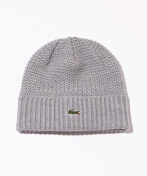 LACOSTE(ラコステ)の「【LACOSTE】KNIT WATCH(ニットキャップ/ビーニー・メンズ・ネイビー/ブラック/グレー/グリーン・FREE)」の2枚目の写真