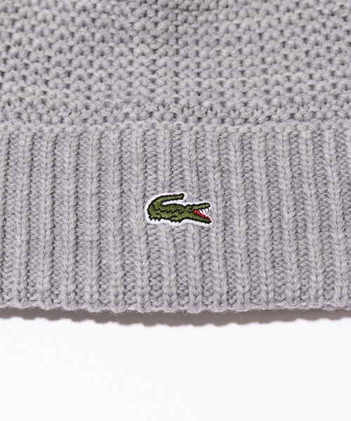 LACOSTE(ラコステ)の「【LACOSTE】KNIT WATCH(ニットキャップ/ビーニー・メンズ・ネイビー/ブラック/グレー/グリーン・FREE)」の6枚目の写真