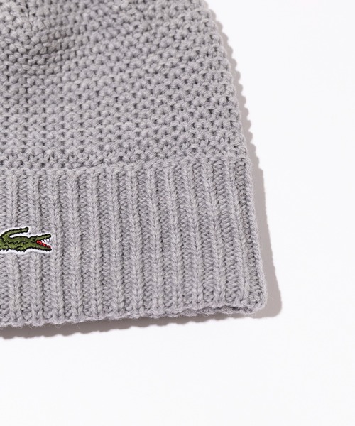 LACOSTE(ラコステ)の「【LACOSTE】KNIT WATCH(ニットキャップ/ビーニー・メンズ・ネイビー/ブラック/グレー/グリーン・FREE)」の7枚目の写真