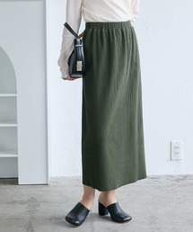 Petitjo | 小さいサイズ　セルフカットリブスカート　低身長さん・小柄女性(スカート)
