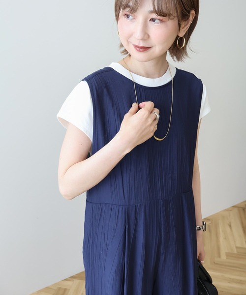 セール】バックシャンオールインワン（つなぎ/オールインワン