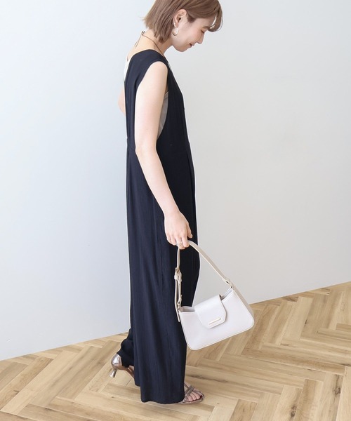 AMERICAN HOLIC（アメリカンホリック）の「バックシャンオールインワン（つなぎ/オールインワン・レディース・ブラック/ネイビー/カーキ・L/M）」の10枚目の写真