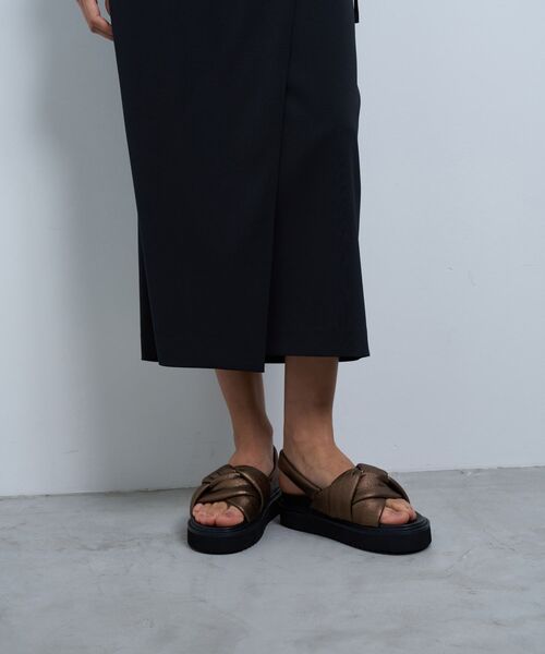 セール】トリクシオンラップスカート（スカート）｜LANVIN en Bleu