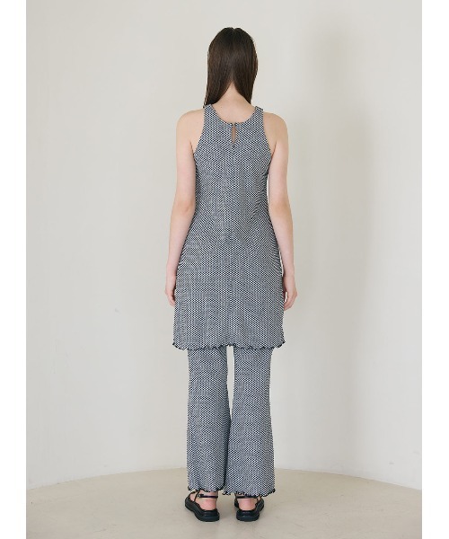 COEL（コエル）の「メロウフレアパンツ（その他パンツ・レディース・ブラック/チェック・38/36）」の7枚目の写真