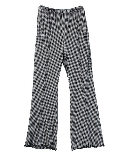 COEL（コエル）の「メロウフレアパンツ（その他パンツ・レディース・ブラック/チェック・38/36）」の11枚目の写真