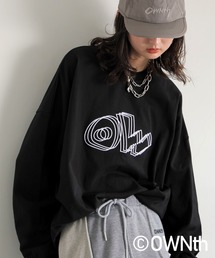 ふくれデザインロゴロンT