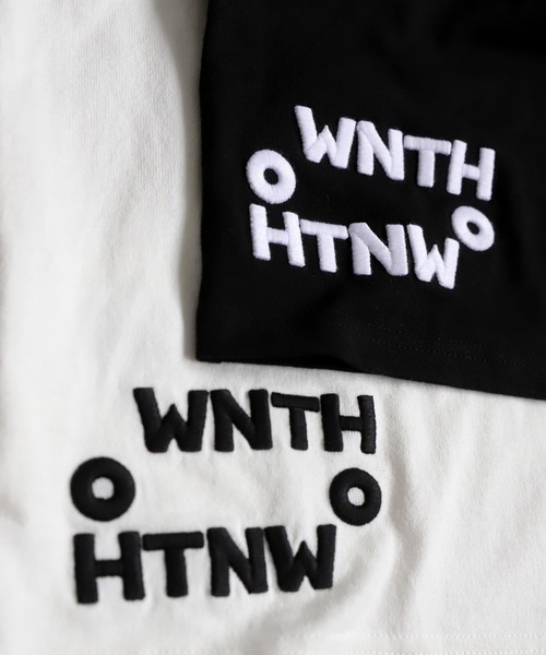 antiqua（アンティカ）の「ふくれデザインロゴロンT（Tシャツ/カットソー・レディース・ブラック/ホワイト・P/R）」の16枚目の写真