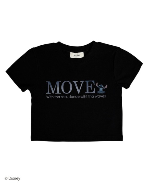 tシャツ STITCH/ロゴプリントミニT レディース STITCH/ロゴプリントミニT（Tシャツ/カットソー）｜Disney